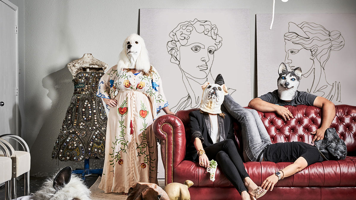 Behind the Dog Masks