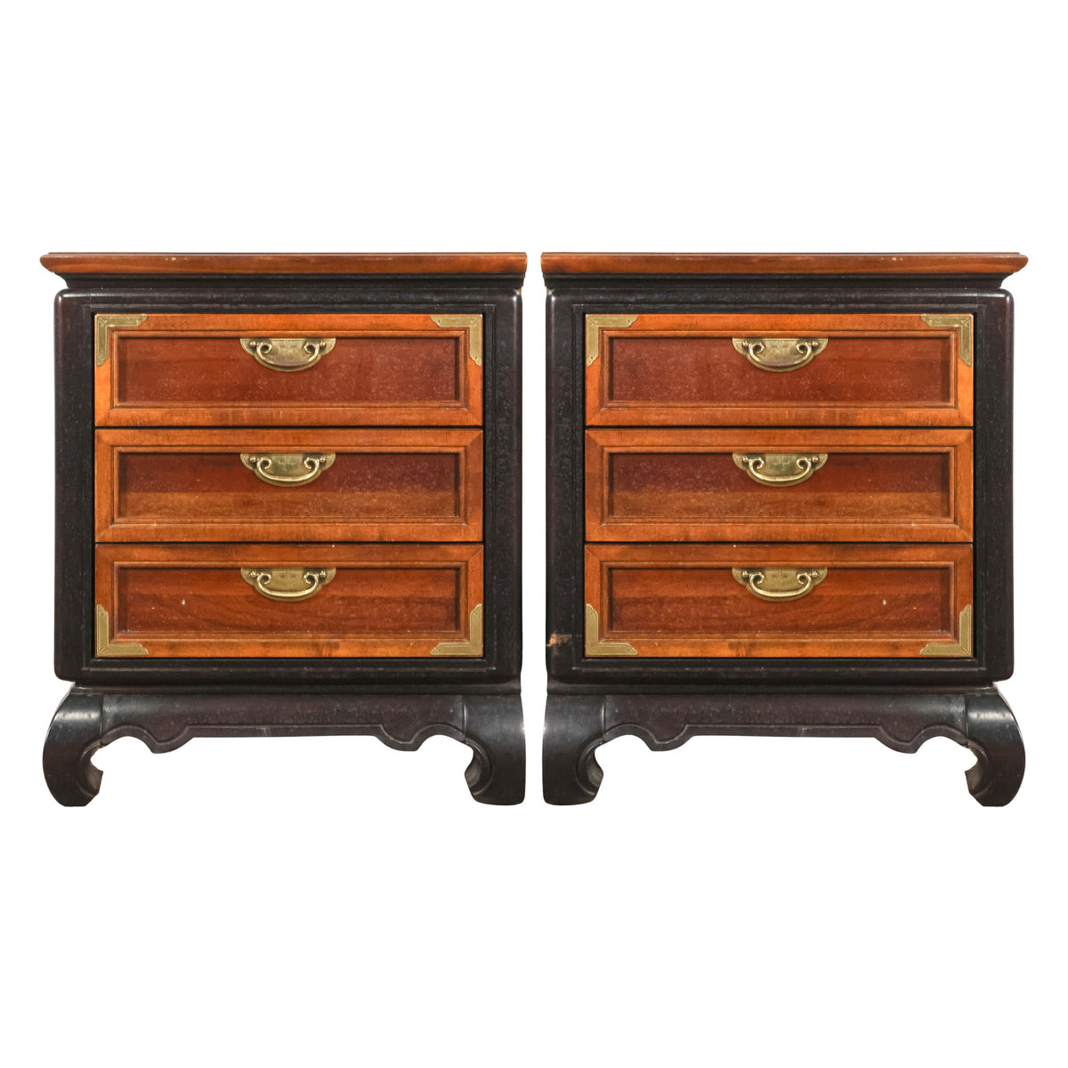 Asian Style Nightstands Vintage Furniture Scout Design Studio