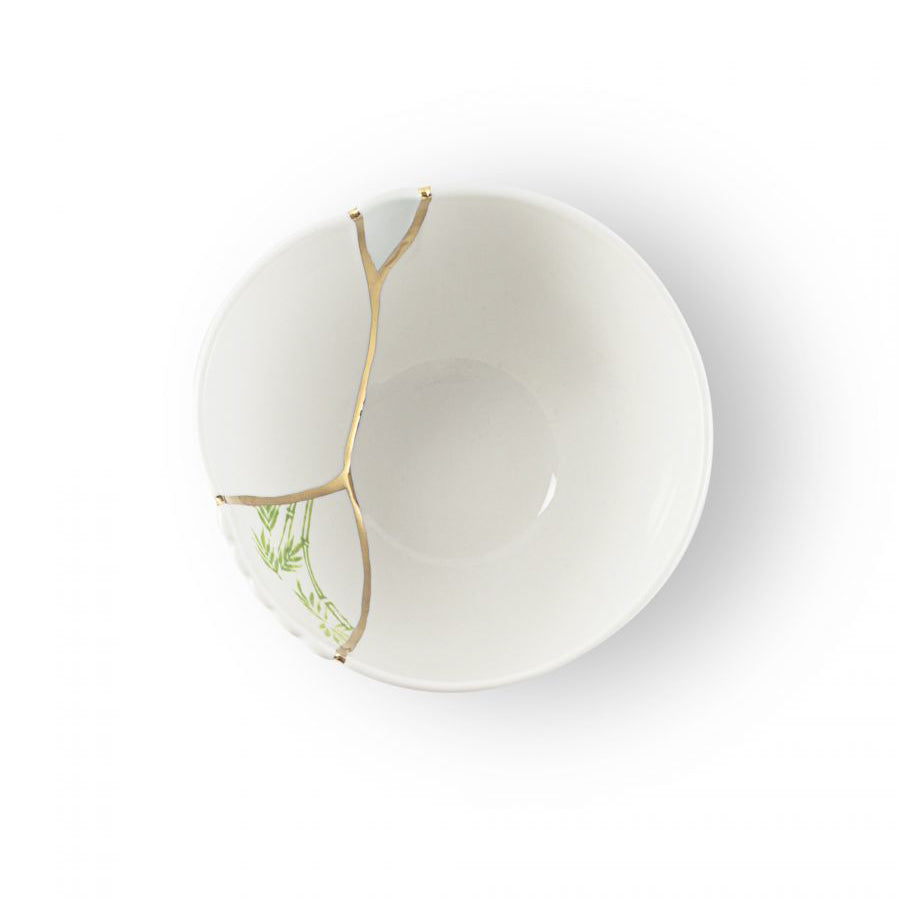 Kintsugi porcelain fruit plate - Seletti - Home