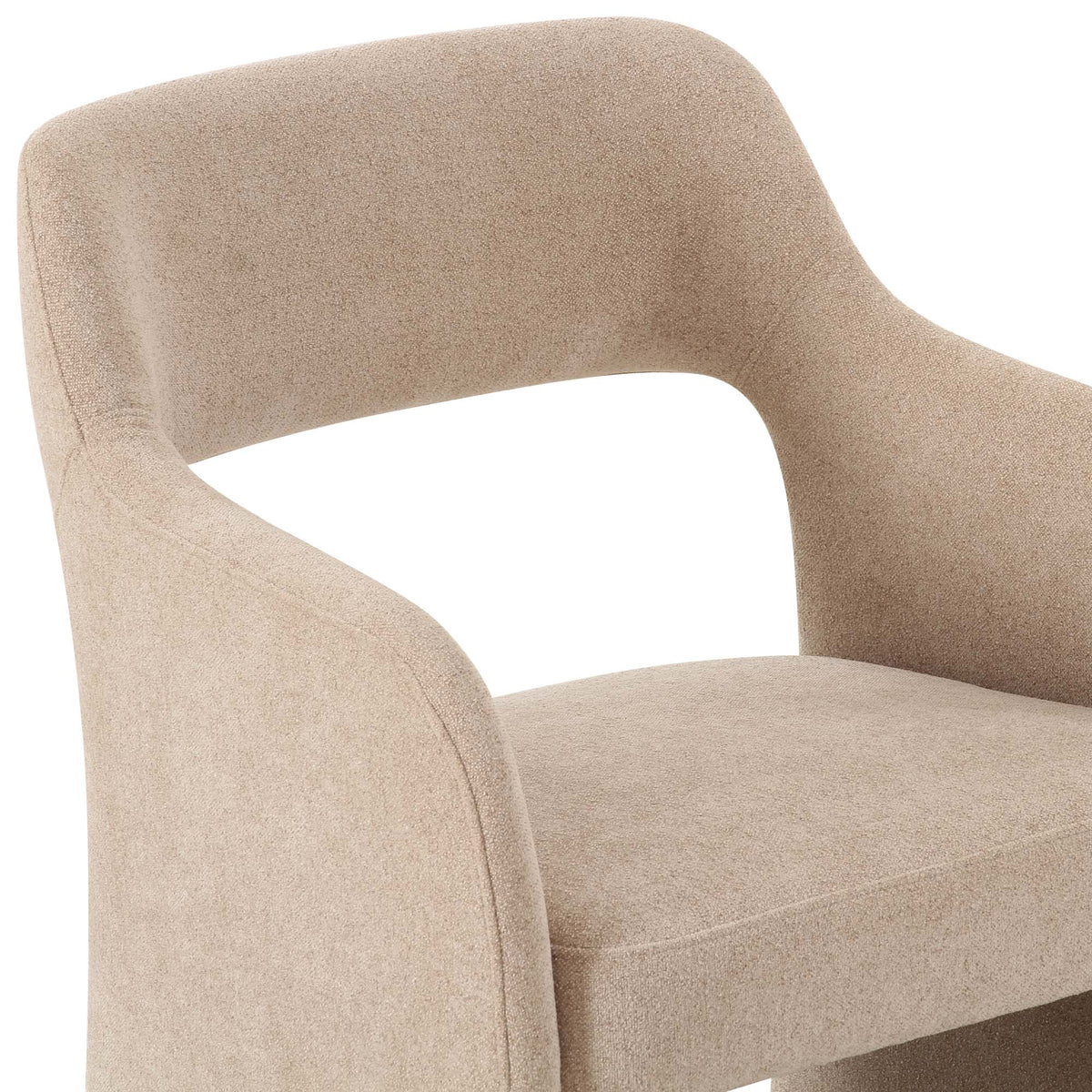 Scarlett Dining Chair in Smokey Taupe | Contemporary Dining Chair ...