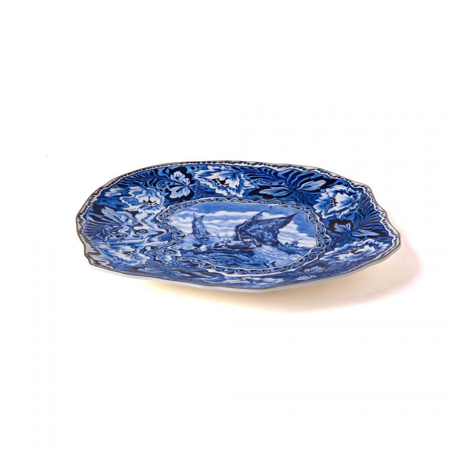 Mastricht Ship Dinner Plate by Seletti Unique Serveware Scout