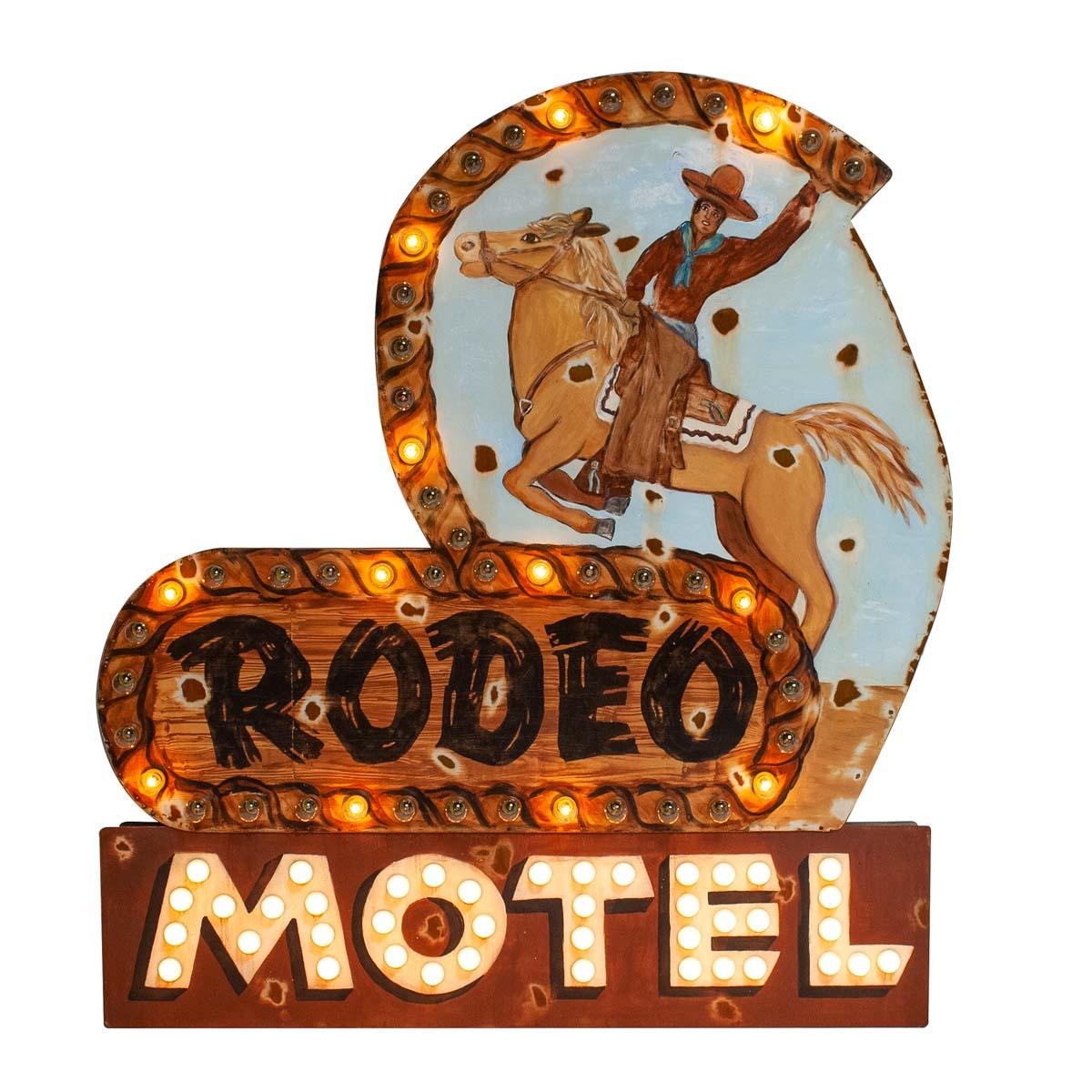 Rodeo Motel Sign