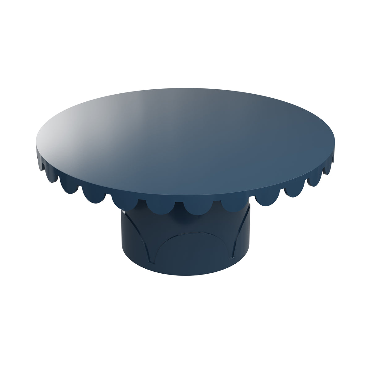 Custom Alice Dining Table | Colorful Scallop Dining Table – Scout ...