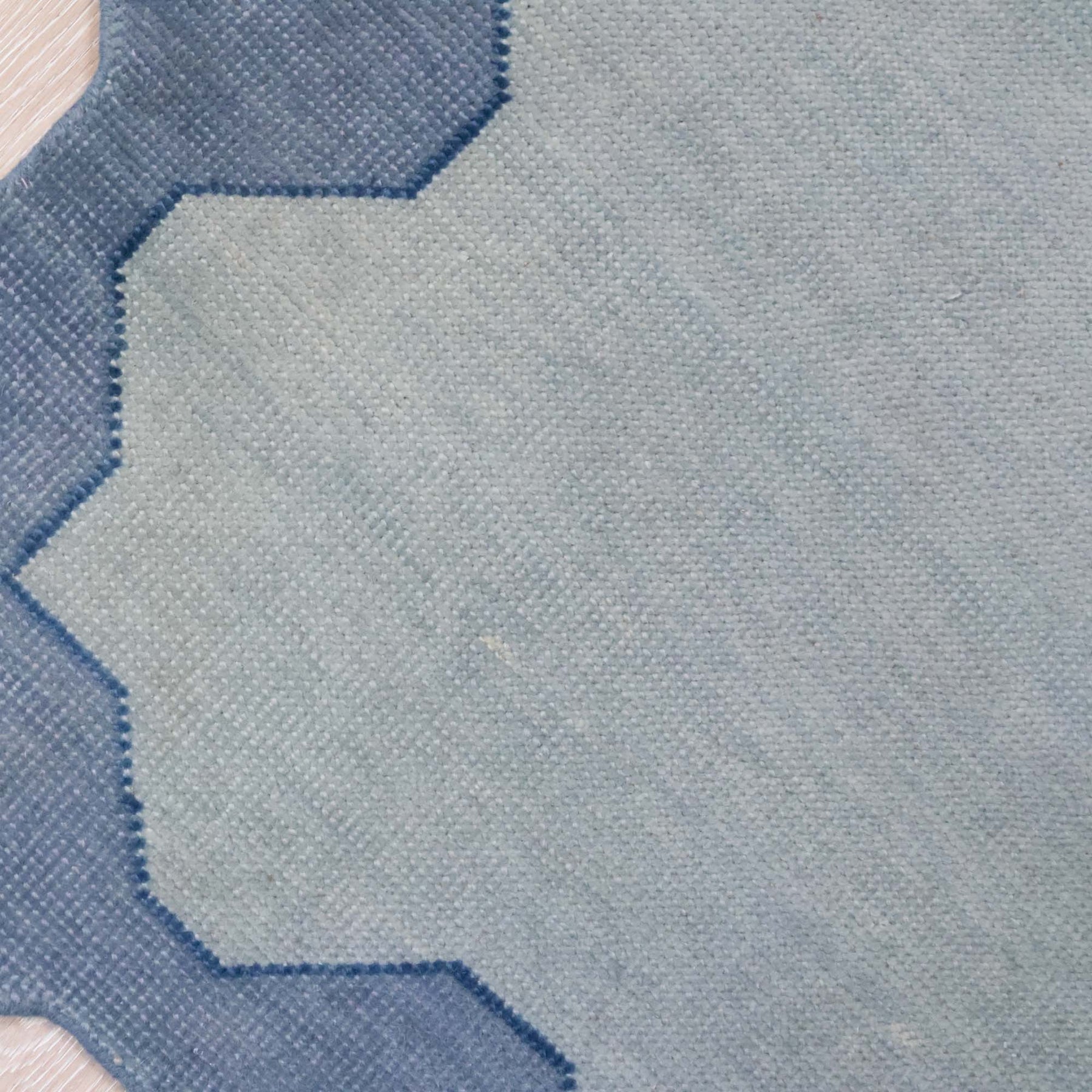 Andrews Ice Blue Turkish Knot Rug – Scout Design Studio