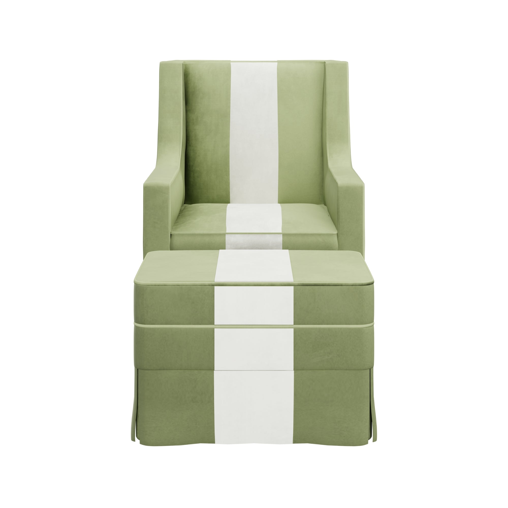 #color_chartreuse-velvet-with-snow-white-velvet-stripe