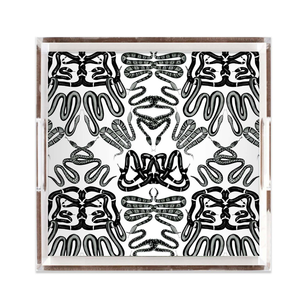 Charmed Lucite Square Tray Unique Decor Scout Design Studio