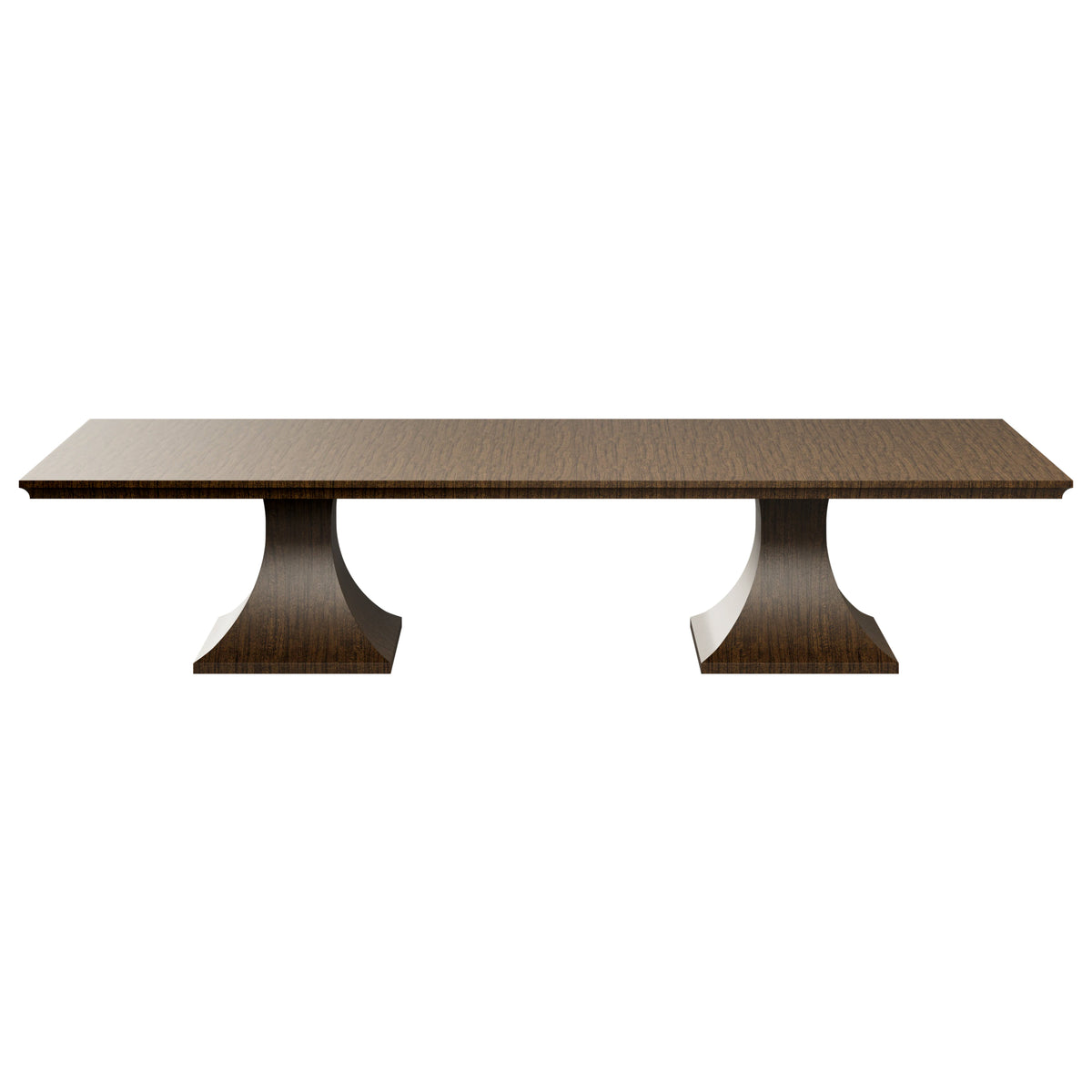 Custom Cohen Dining Table | Double Pedestal Base Custom Table – Scout ...
