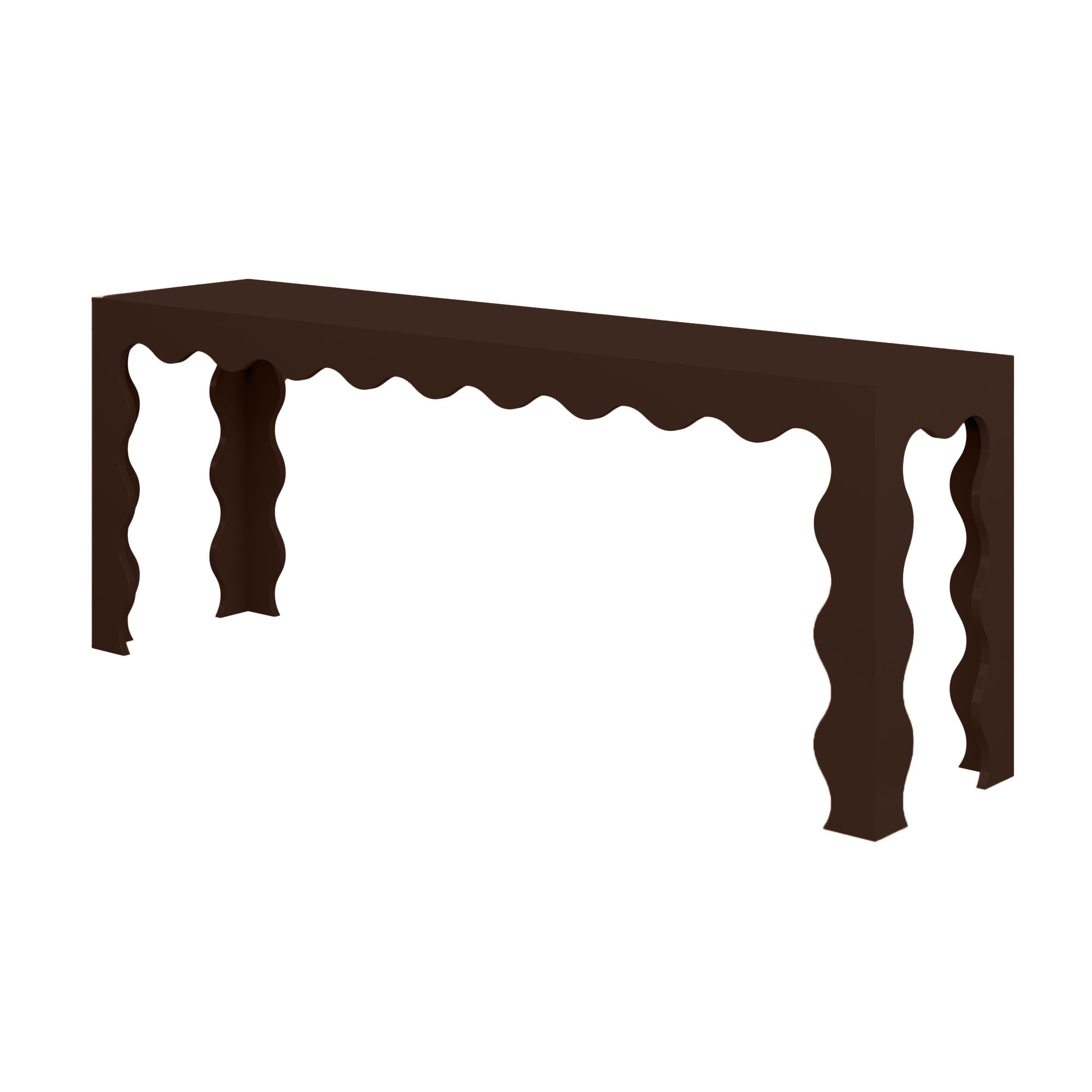 Elizalde Console Table | Custom Scalloped Console Table – Scout