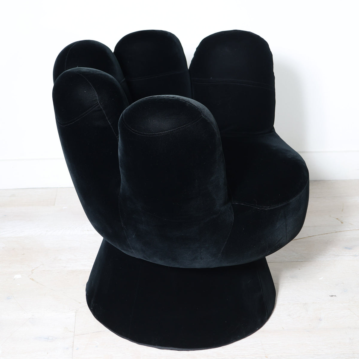 Velvet Hand Chair Unique Vintage Furniture – Scout Design Studio
