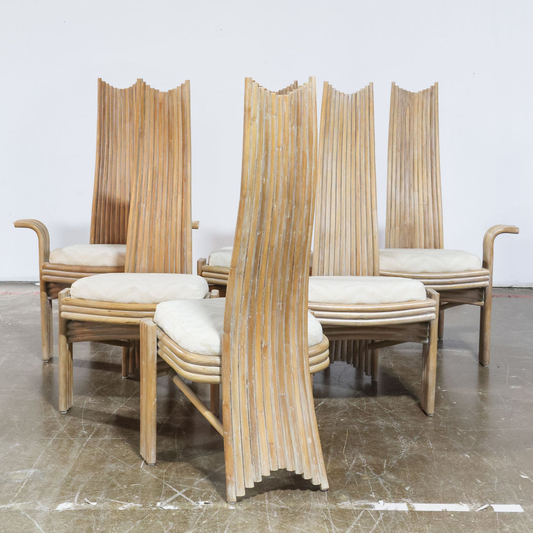 Set of 6 Missoni Style Dining Chairs | Vintage Furniture – Scout