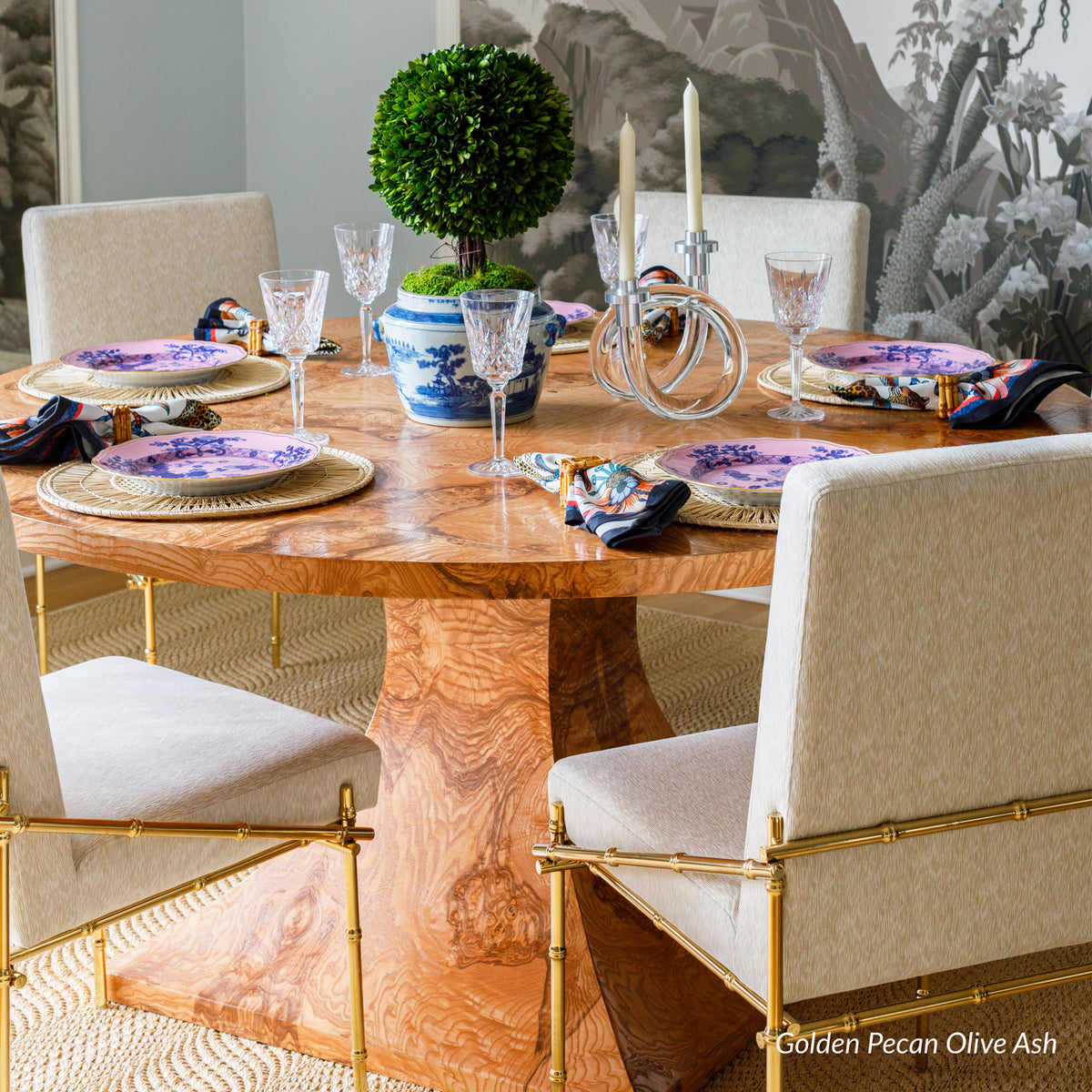 George Dining Table | Customizable & Contemporary Dining Table – Scout ...