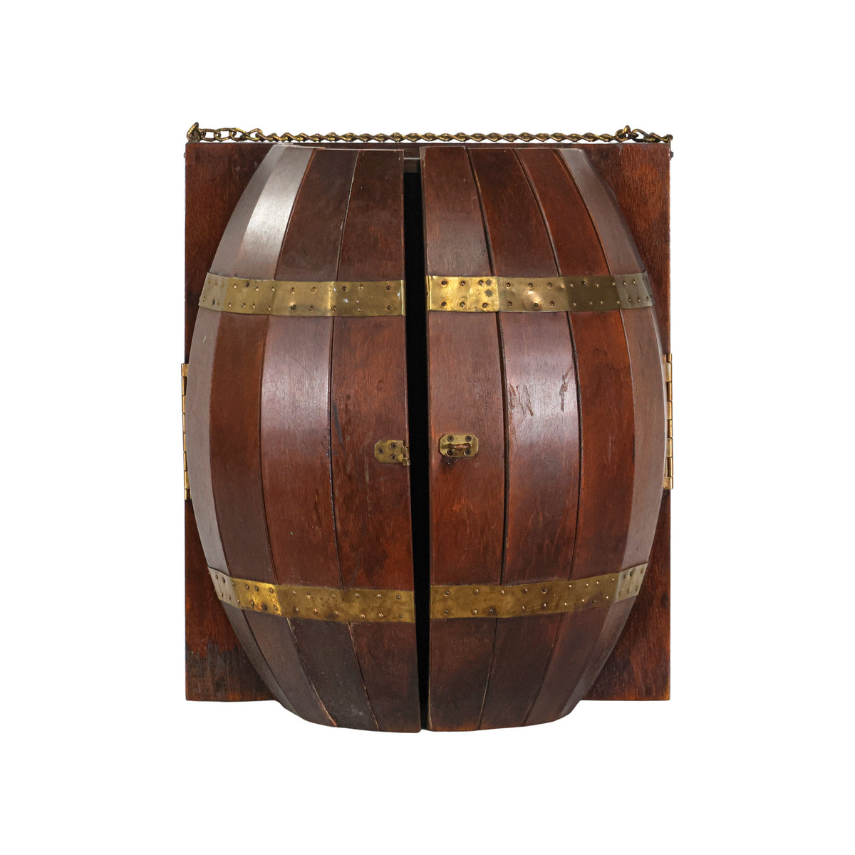 Vintage Barrel Design Fitted Bar Vintage Furniture Scout