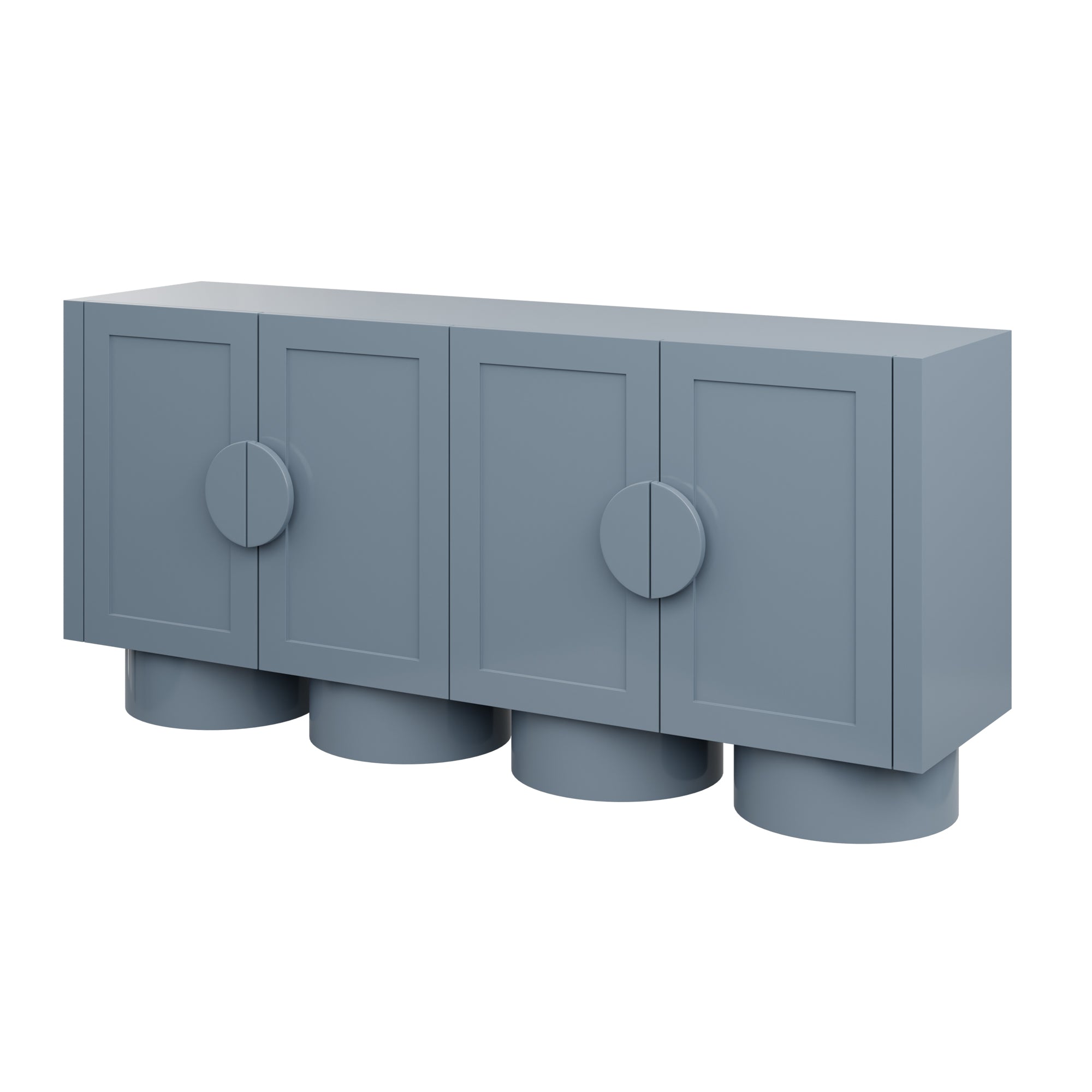 Custom Jagger Credenza | Custom Colorful Lacquer Sideboard – Scout