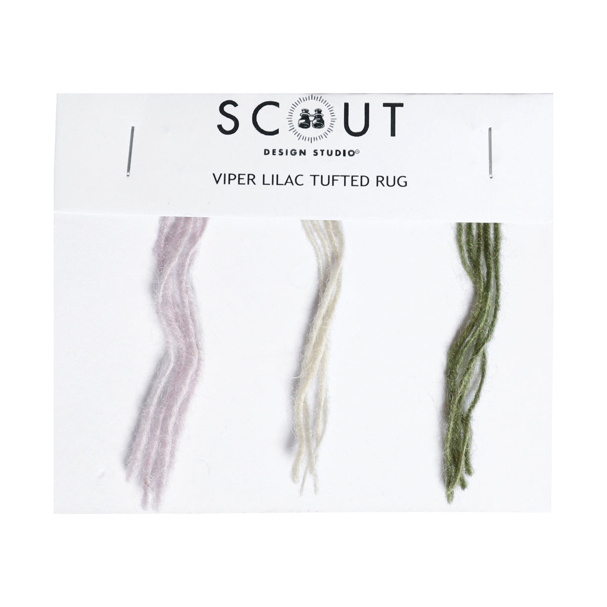 Hobby Thread Rug Viper Lilac Tufted Rug Thread Sample | Hand-Knotted Rug Sample – Scout ...