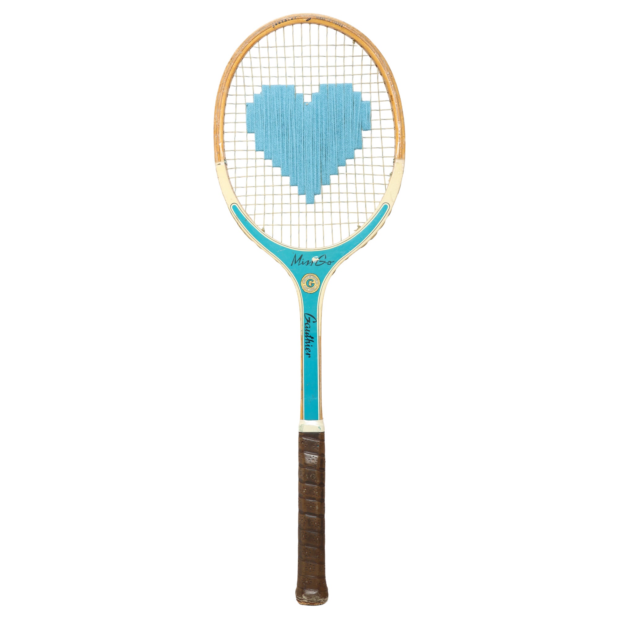 Love Racket - Blue | Unique Wall Art – Scout Design Studio