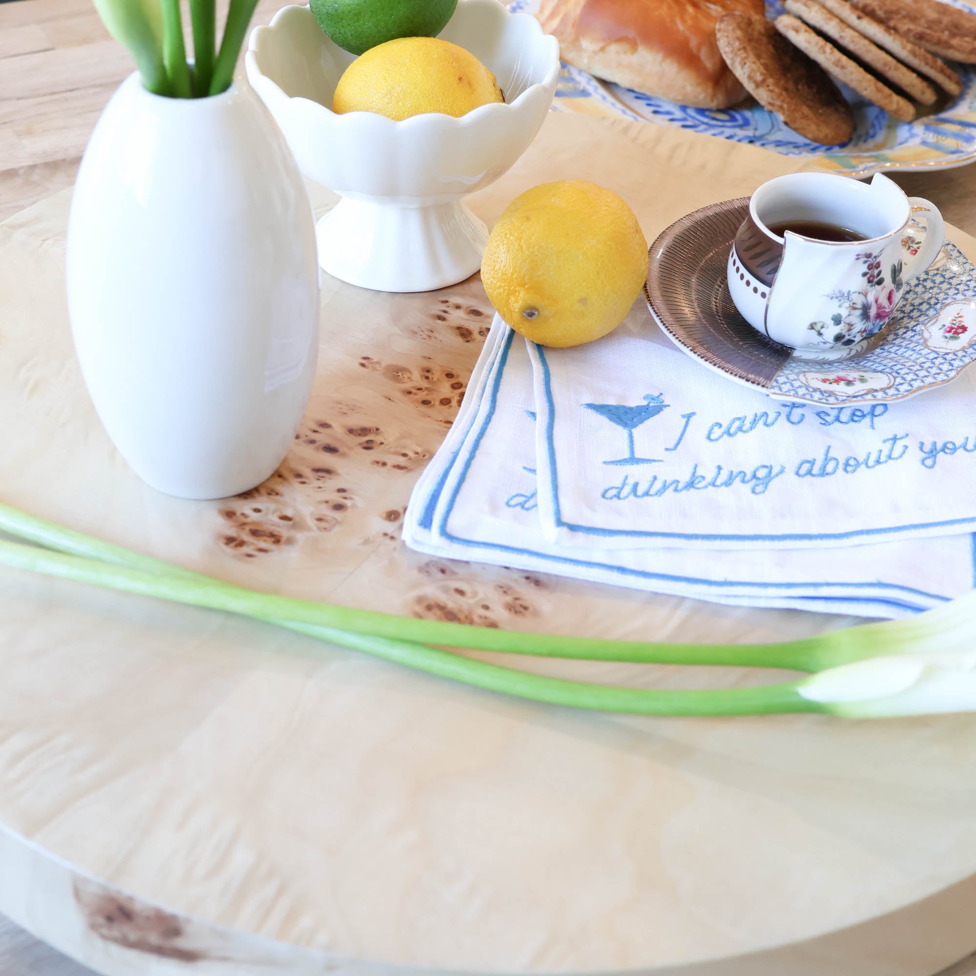 Lazy Suz | Burl Turntable Lazy Susan – Scout Design Studio