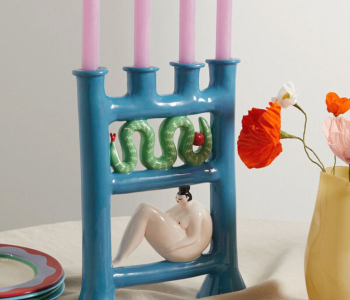 Toiletpaper Mirror - Snakes by Seletti – Scout Design Studio