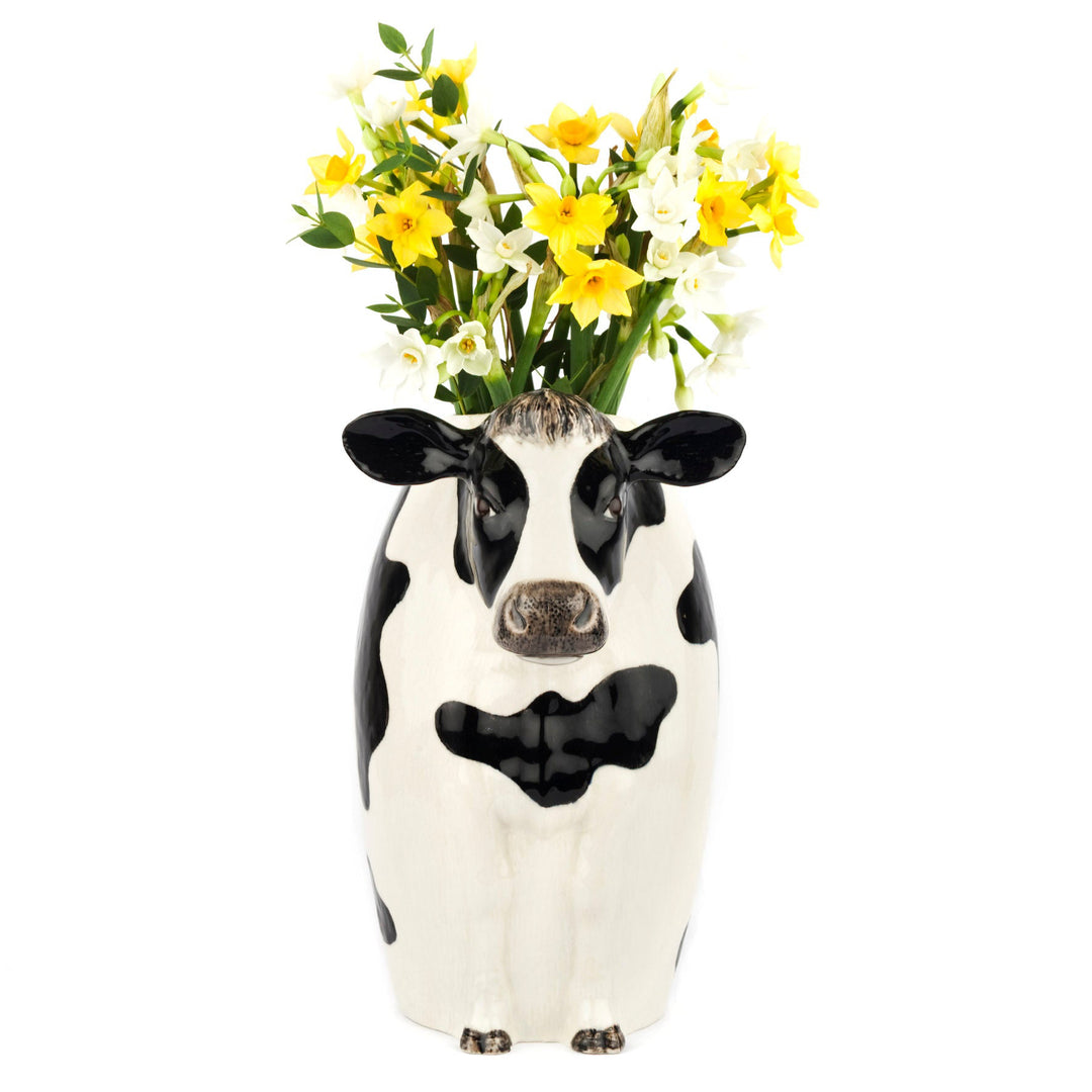 French cow planter wall mount farm and home decor, buying jersey cow head flower pot, flower vase