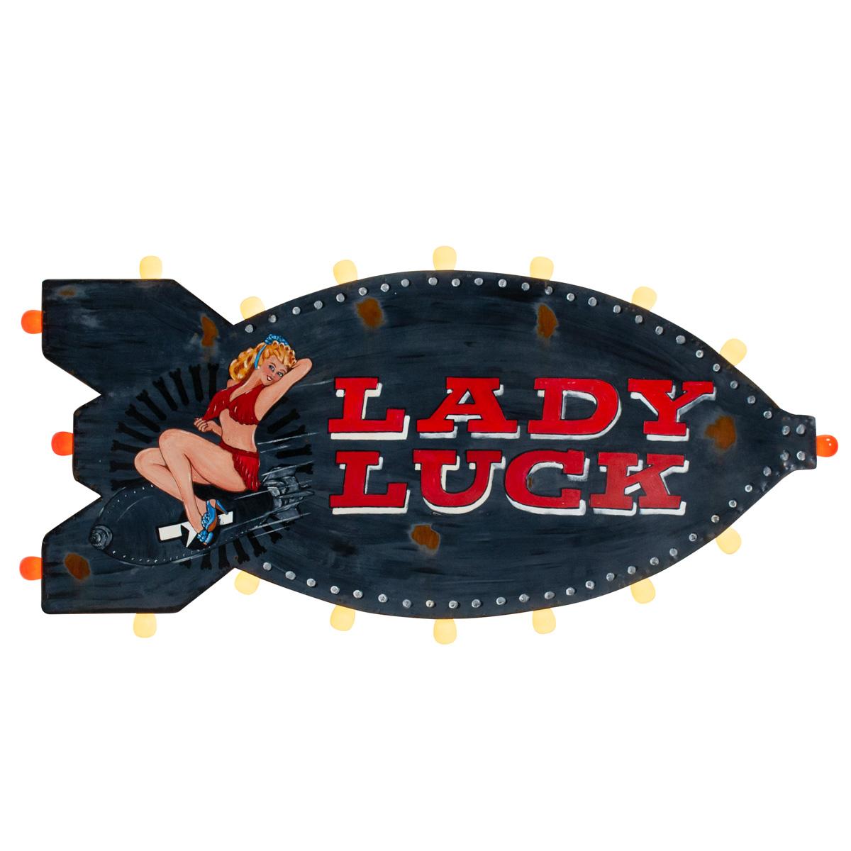 Lady Luck Sign | Unique Wall Decor – Scout Design Studio