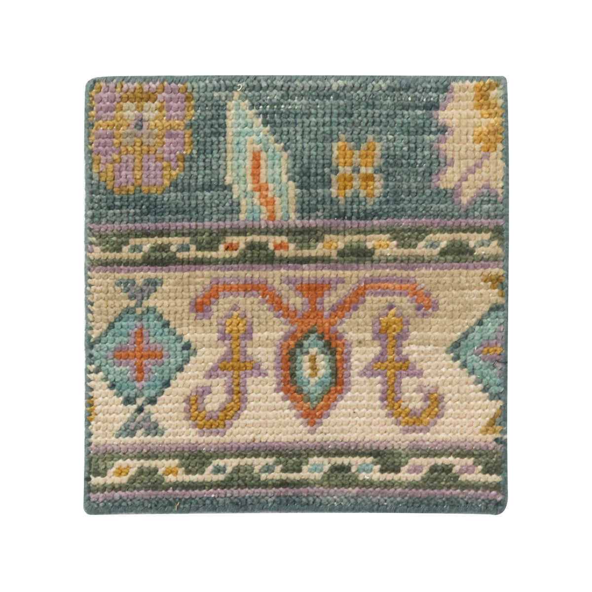 Poppy Rug Sample | Hand-Knotted Rug Sample – Scout Design Studio