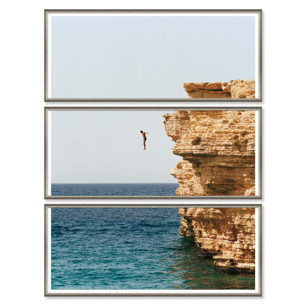 Traveler Triptych, " The Fall Guy", Julien Capmeil, July 2004 | Unique Wall Print